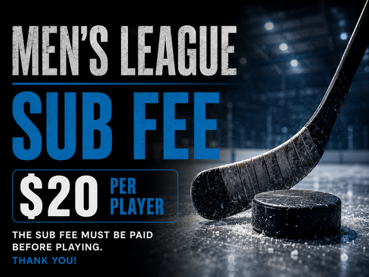 Men's League Sub Fee
